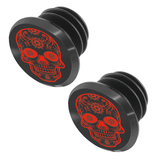 SWITCH - GRIP CAP CNC SKULL