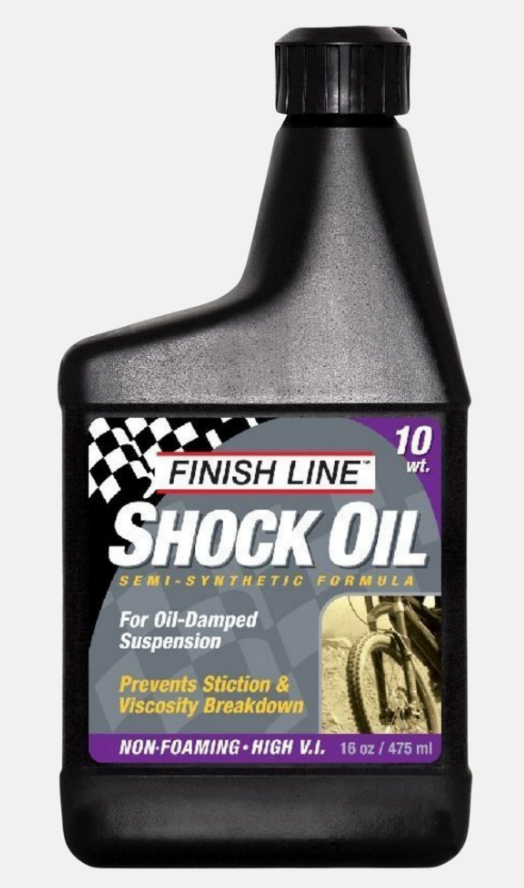 Finish Line Shock Oil 10 WT 475 ml fork oil