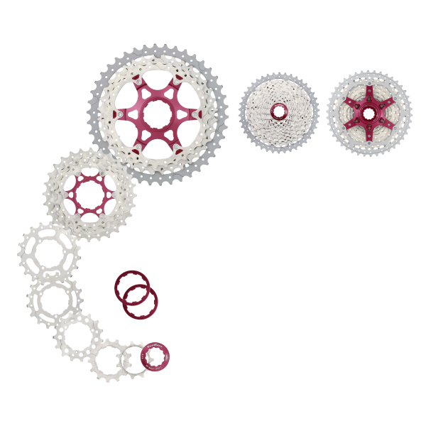 Sunrace - LIGHT MX8 11S cassette sprocket set
