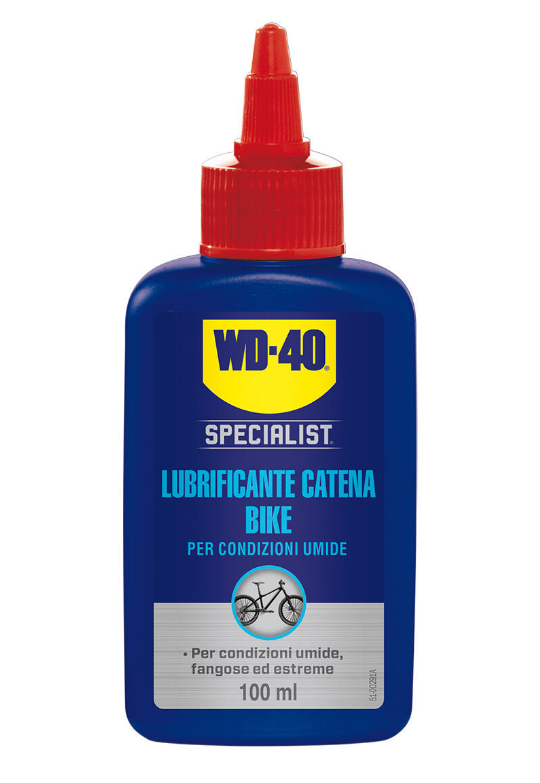 WD-40 Spezial-Fahrradkettenschmiermittel für nasse Bedingungen, 100 ml