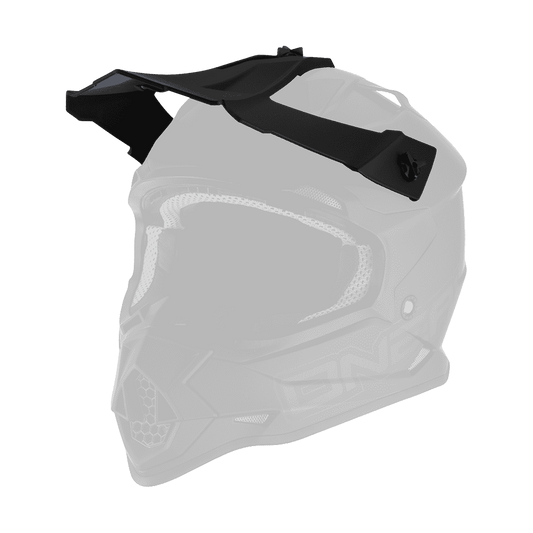 Spare visor for 2Srs flat helmet