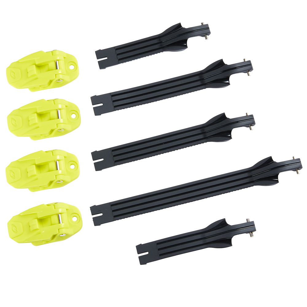 Complete kit of buckles and straps for rider pro boots