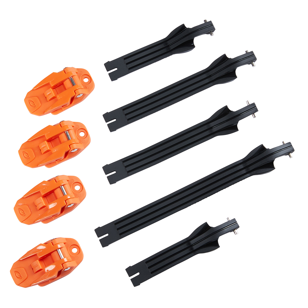 Complete kit of buckles and straps for rider pro boots