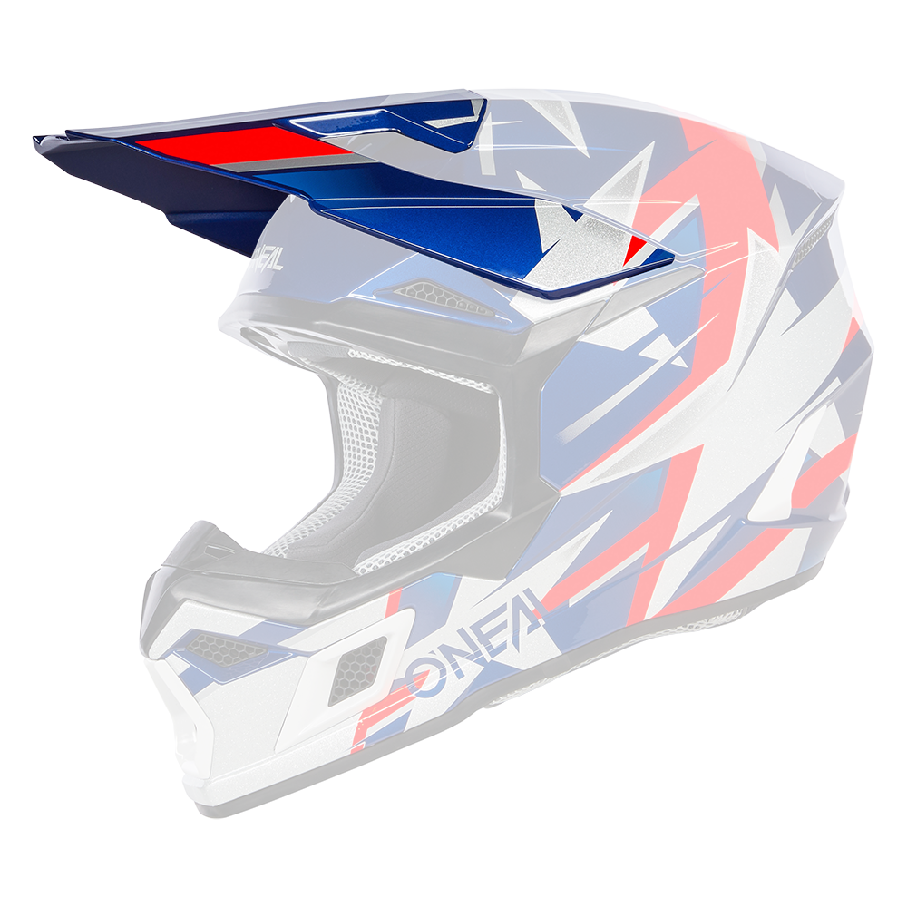 Spare visor for 3SR Ride helmet