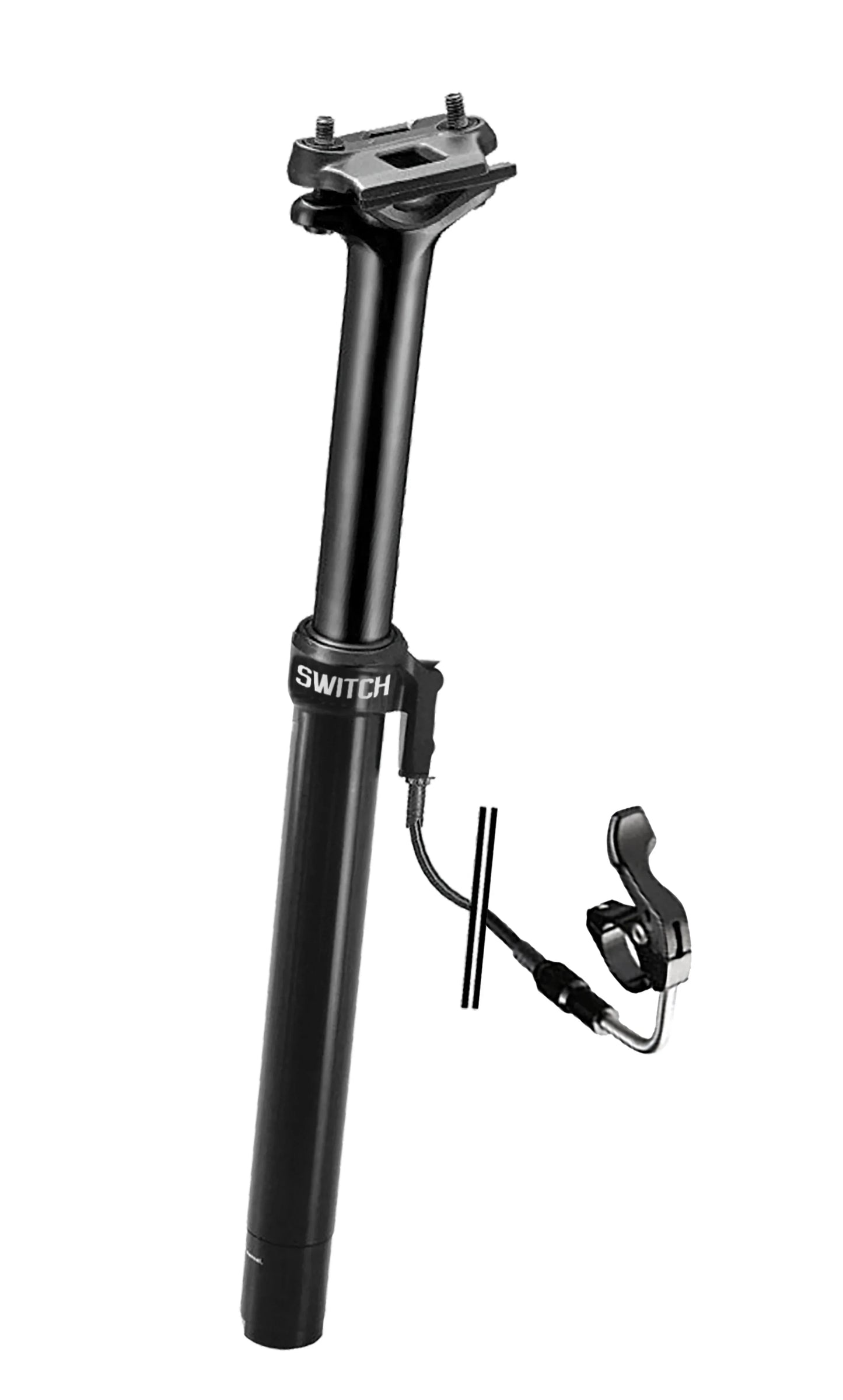 PRZEŁĄCZNIK - SZTYCA OPUSZCZANA PRZEŁĄCZNIKA (KABEL ZEWNĘTRZNY) SKOK 120mm