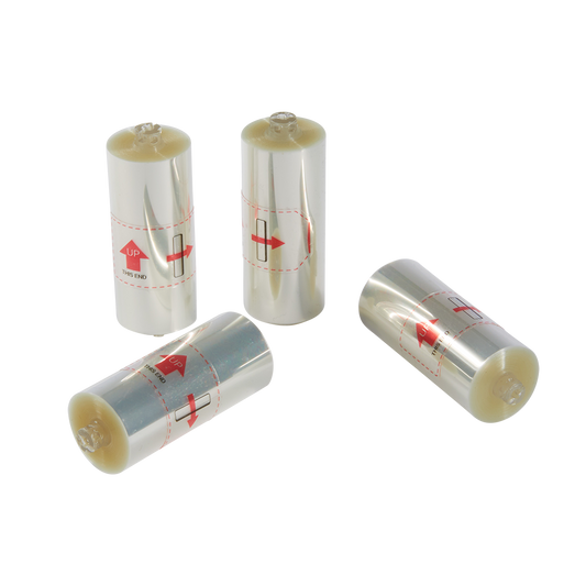 Package of 4 50 mm spare films per mask B-33 Roll Off