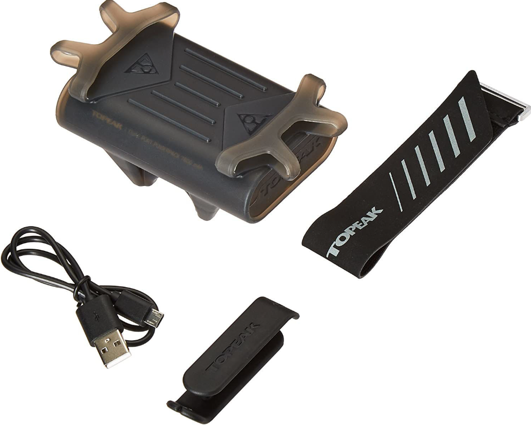 Smartphone support with Powerpack 7800 mAh Topeak