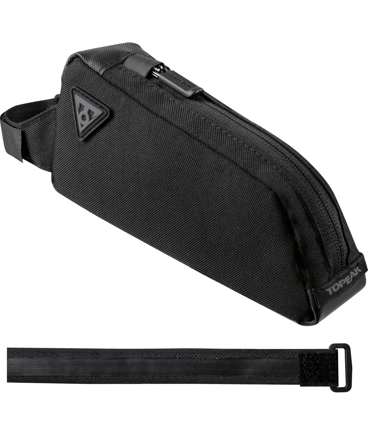 Topeak Top Tube Bag (above) Fastfuel Bag Bolt-On (0.5L) with Velcro Straps Black