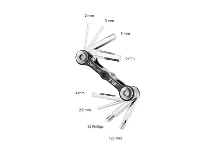 Multiuse Keyworks TOPAAK NINJA MASTRO+ TROBERTURA T8