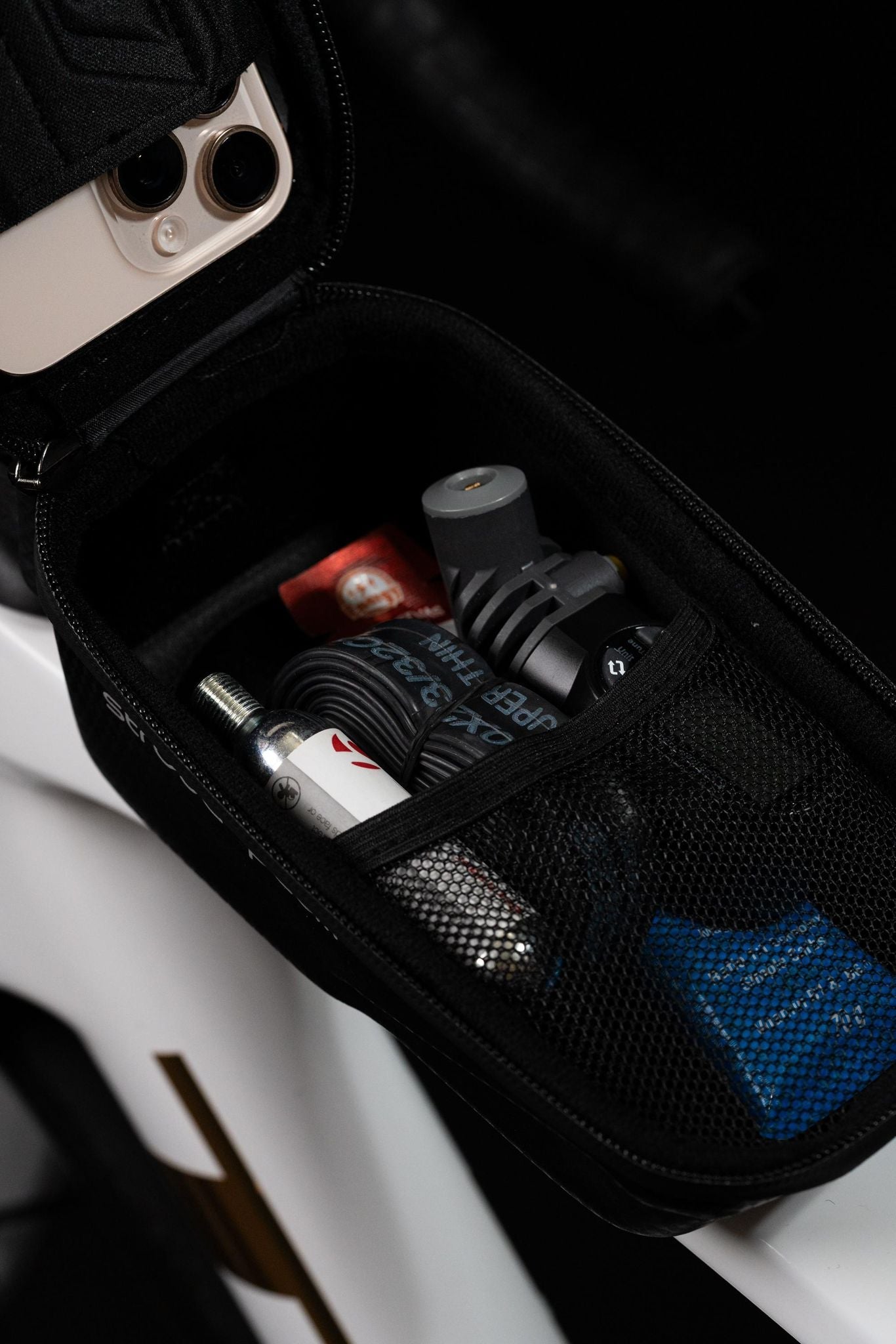 Borsa Tubo Orizzontale Portaoggetti/Telefono Strada Pack AC1