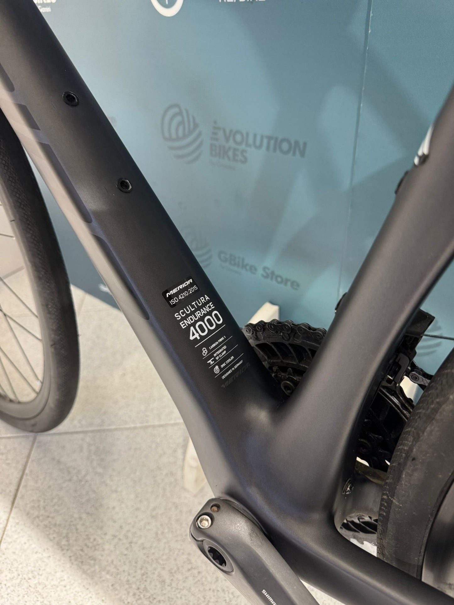 Tamaño del disco Merida Scultura Endurance 4000 S - Usado