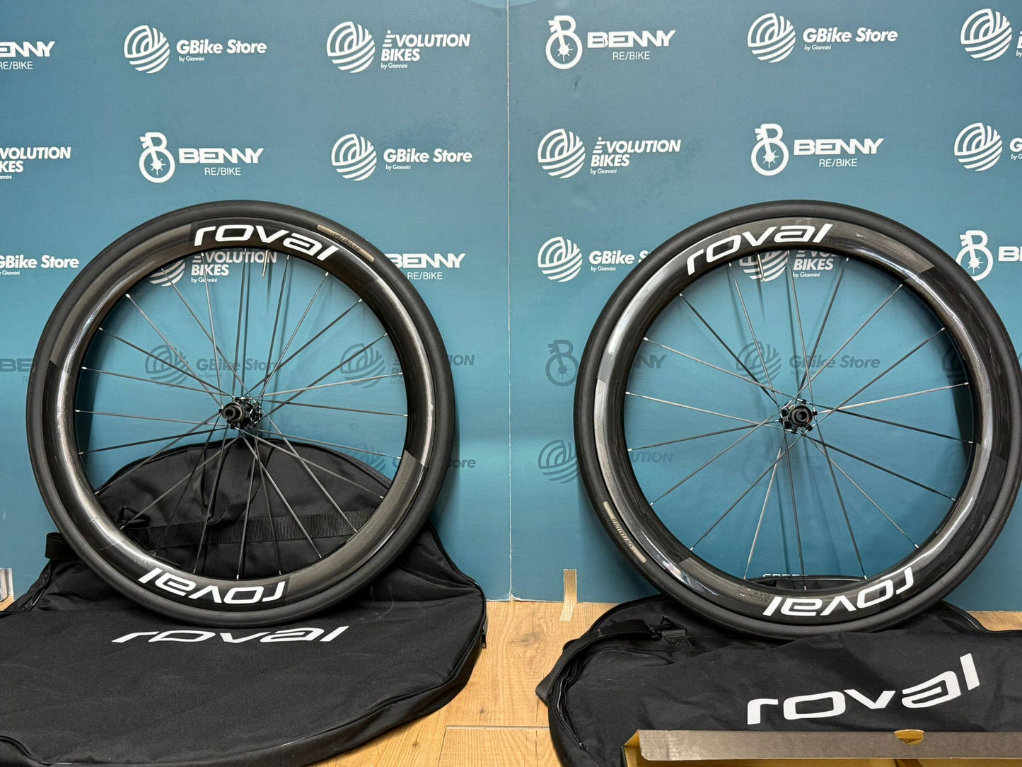 Pair of wheels: Roval Rapide CLX 3 - Used