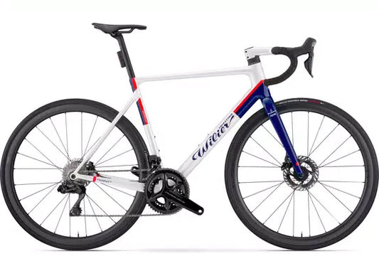 Wilier Pionowe lustrzanki czerwone topory
