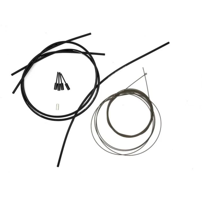 Cavi e Guaine Deragliatore Campagnolo Max Smoothness 12v, Nero