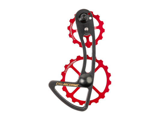 Deragliatore Sovradimensionato CyclingCeramic Per Shimano 12v - Red