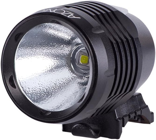 Lumière avant pour le casque Azonic Ben Casque 1200 Lumens