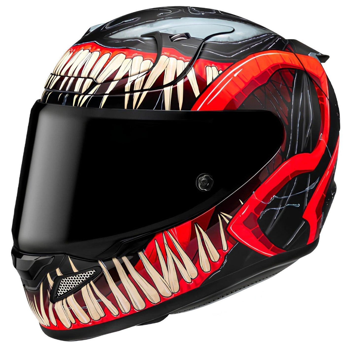 Hjc RPHA 12 Venom 3 Marvel Mc1SF helmet