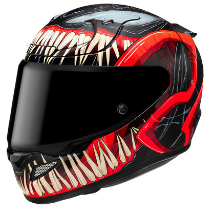 Hjc RPHA 12 Venom 3 Marvel Mc1SF helmet