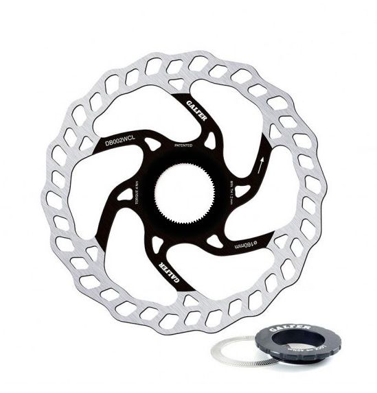 Bloqueo central de la onda de disco Galfer MTB Bloqueo 1.8 mm