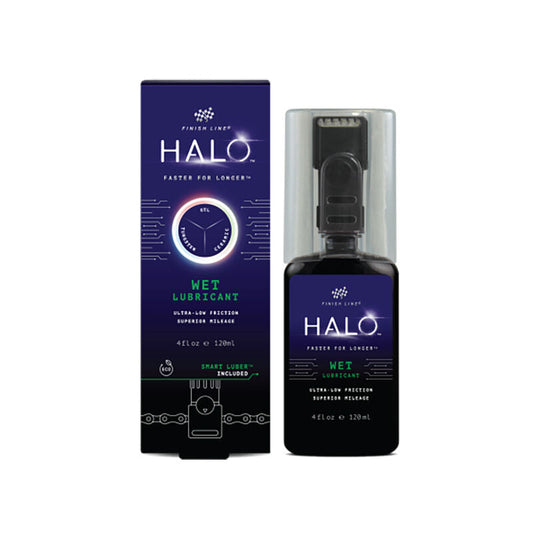 Halo Wet Finish Line 120ml ceramic chain lubricant